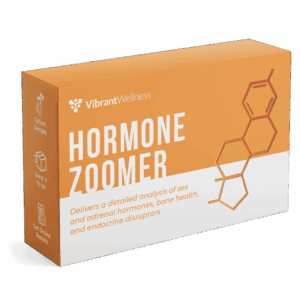 Packaging of Vibrant Hormone Zoomer test kit.